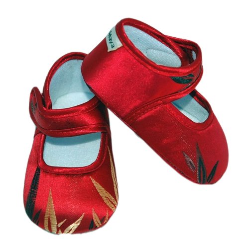 Cheap Crimson Kiss Red 6-12 Months INFANT BOOTIES