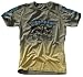 Pure Trash T-Shirt Vintage Applikation blau-gelb S-XXL