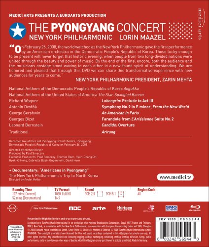 The Pyongyang Concert - New York Philharmonic & Lorin Maazel [Blu-ray] under The Classical Store