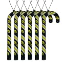 Iowa Candy Cane Ornament Set