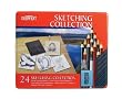 Derwent Sketch Collection- 24 Pieces in a Metal Tin