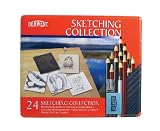Derwent Sketch Collection- 24 Pieces in a Metal Tin Derwent Sketch Collection- 24 Pieces in a Metal Tin