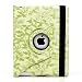 ATC Embossed Flowers Station Booklet Notebook TPU Magnetic PU Leather Premium Leather(Emerald Green Black Strap) and Stand For Apple iPad 2 2nd Generation 3G Tablet, WIFI Model, 16GB, 32GB, 64GB