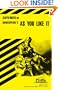 Shakespeare's As You Like It (Cliffs Notes)