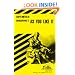 Shakespeare's As You Like It (Cliffs Notes)