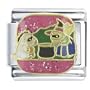 Witch And Animals Italian Charms Bracelet Link