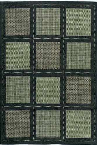 Summit All - weather Area Outdoor Area Rug, 3'9x5'5, GREEN