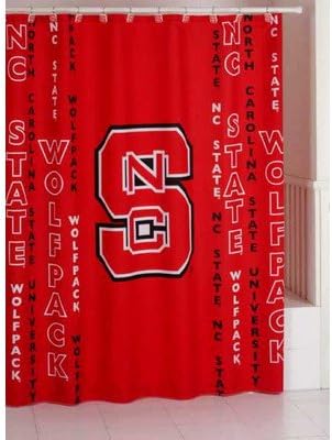 NCAA Shower Curtain NCAA Team: North Carolina State