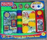 Fisher Price Toddler Farm Bear Puzzle Book Toy