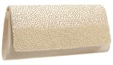 La Regale Sequin Bead Shoulder Clutch