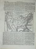 1877 WAR DEPARTMENT WEATHER MAP PHILADELPHIA EXHIBITION