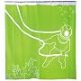 Kikkerland 20,000 Leagues Shower Curtain, 72-Inch by 72-Inch