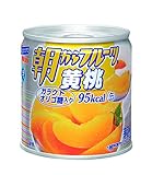 はごろも 朝からフルーツ 黄桃 190g (4082)×4個