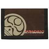 HIC Kendall Tri Fold Wallet Brown