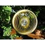 Edelstahl Windspiel Kreis Gold = Gr��e � 175 mm We&hellip von MVP