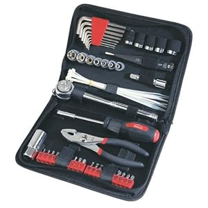 Apollo Precision Tools DT9774 56 Piece Auto Tool Kit Zippered Case by