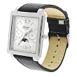 Geneva Plaintum Mens Leather Band Watch