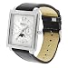 Geneva Plaintum Mens Leather Band Watch