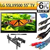 51y%2BVVIy1pL. SL160  LG 55LX9500 55 1080p 400Hz 3D LED LCD HDTV with Articulating Wall Mount & 5pc Hook Up Kit