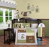 Boutique Brand New GEENNY Leap Froggy Froggie 13PCS CRIB BEDDING SET