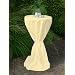 Hussen f�r Stehtisch / Stehtischhusse bis 62cm, creme