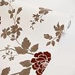 Crimson Peony-1 - Vinyl Self-Adhesive Wallpaper Prepasted Wall stickers Wall Decor