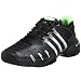 ADIDAS Barricade V Men's Tennis Shoes - Black/Silver/Lime (047395-XX), UK9.5