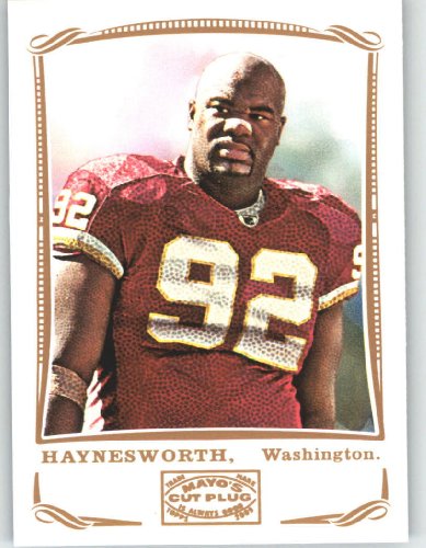 Albert Haynesworth - Washington Redskins - 2009 Topps Mayo Football Card # 10 / NFL Trading Card in Screwdown Case!