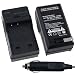eForCity Sony NP-BG1 NPBG1 Premium Compatible Battery Charger Set for Sony Cybershot DSC-H10 / DSC-H20 / DSC-H3 / DSC-H50 / DSC-H55 / DSC-H7 / DSC-H9 / DSC-HX5 / DSC-N1 / DSC-N2 / DSC-T100 / DSC-T20 Digital Camera