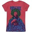 Jimi Hendrix - Purple Haze Ladies T-Shirt