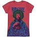 Jimi Hendrix - Purple Haze Ladies T-Shirt