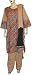 Indian Fashion Cotton Embroidered Salwar Kameez Size 1X (slk346b)