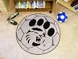 Cal State - Chico Soccer Ball 29" Round Floor Mat (Rug) - California State Chico