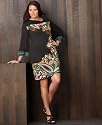 INC International Concepts Plus Size Dress, Printed