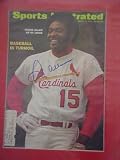 Dick Allen St. Louis Cardinals Autographed March 23, 1970 Sports Illustrated Magazine Professionally Matted Cover 11 X 14 Size Ready To Frame