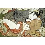 Lovers Resting by a Tree, by Kitagawa Utamaro (Print On Demand)