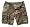 Woodland Camouflage Vintage Paratrooper Cargo Shorts 2140 Size Extra Small