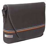 Techair - z0514 - Besace en Polyester pour Ordinateur portable 7 &agrave; 15,6" - Brun/Orange