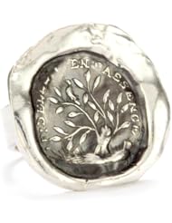 Pyrrha "talisman" Sterling Silver Fidelity Ring