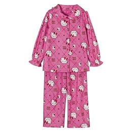 Toddler Girls' Long-sleeve Hello Kitty PJ Set - Pink