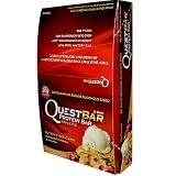 Quest Bar Apple Pie - Low Carb, High Protein Bars that are High Fiber and Gluten Free - Box of 12, 25.44 oz