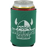 NCAA Cleveland State Vikings Collapsible Koozie - Forest Green