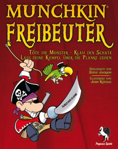 Cover image : Pegasus Spiele 17145G - Munchkin Freibeuter