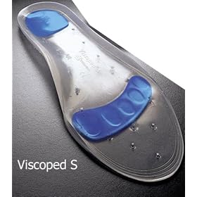 Bauerfeind ViscoPed S Full length Insoles #7531, Size 1 Fits Mens 5-6 Womens 5.5-7