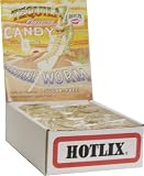 Hotlix Tequilaworm, Insect Candy Lollipop (Pack of 36)