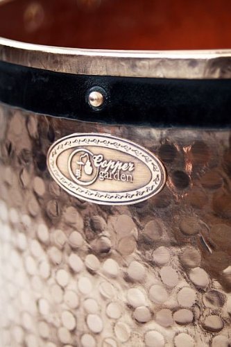 Chaudron en cuivre artisanal 150 L - 'CopperGarden®'