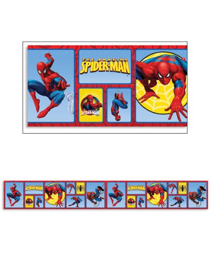 Decorative Wall Borders: Spider-Man