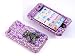 Smile Case 3D Teddy Bear Diamond Bling Rhinestone Crysal Jeweled Snap on Full Cover Case for iPod Touch 4 4G iTouch 4 4G (it-3D Bear)