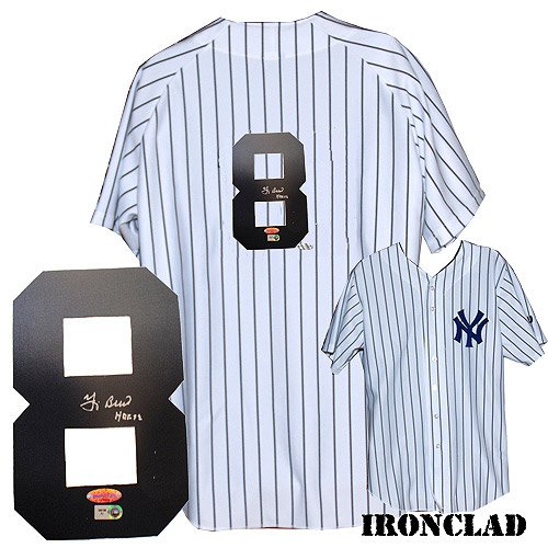 Ironclad New York Yankees Yogi Berra Signed Jersey With 