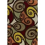 Dalyn Rugs CI3CH3X5 Cicero Area Rug 3 Feet 3 Inch by 5 Feet Choc